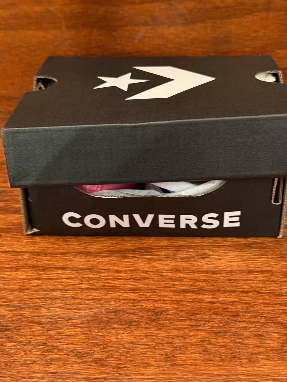 Converse Infant Pink Classic High-Top Sneakers Size 3 - Picture 8 of 8